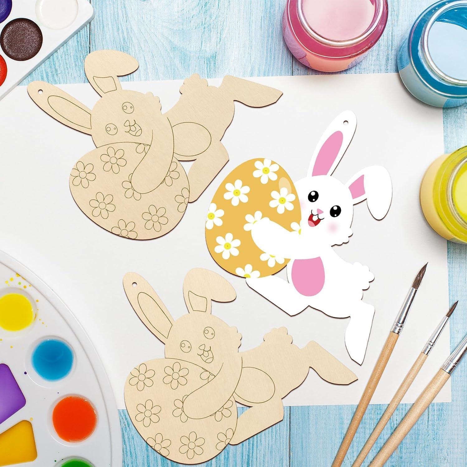 Haoser 10 PCS Unfinished Ice Cream Wood Cutouts 10 Styles Summer DIY Blank Unfinished Wooden Cutouts for Crafts Ice Cream Ornament for Kids Painting, DIY Crafts Home Decoration,Kids Art and Craft kit - Haoser
