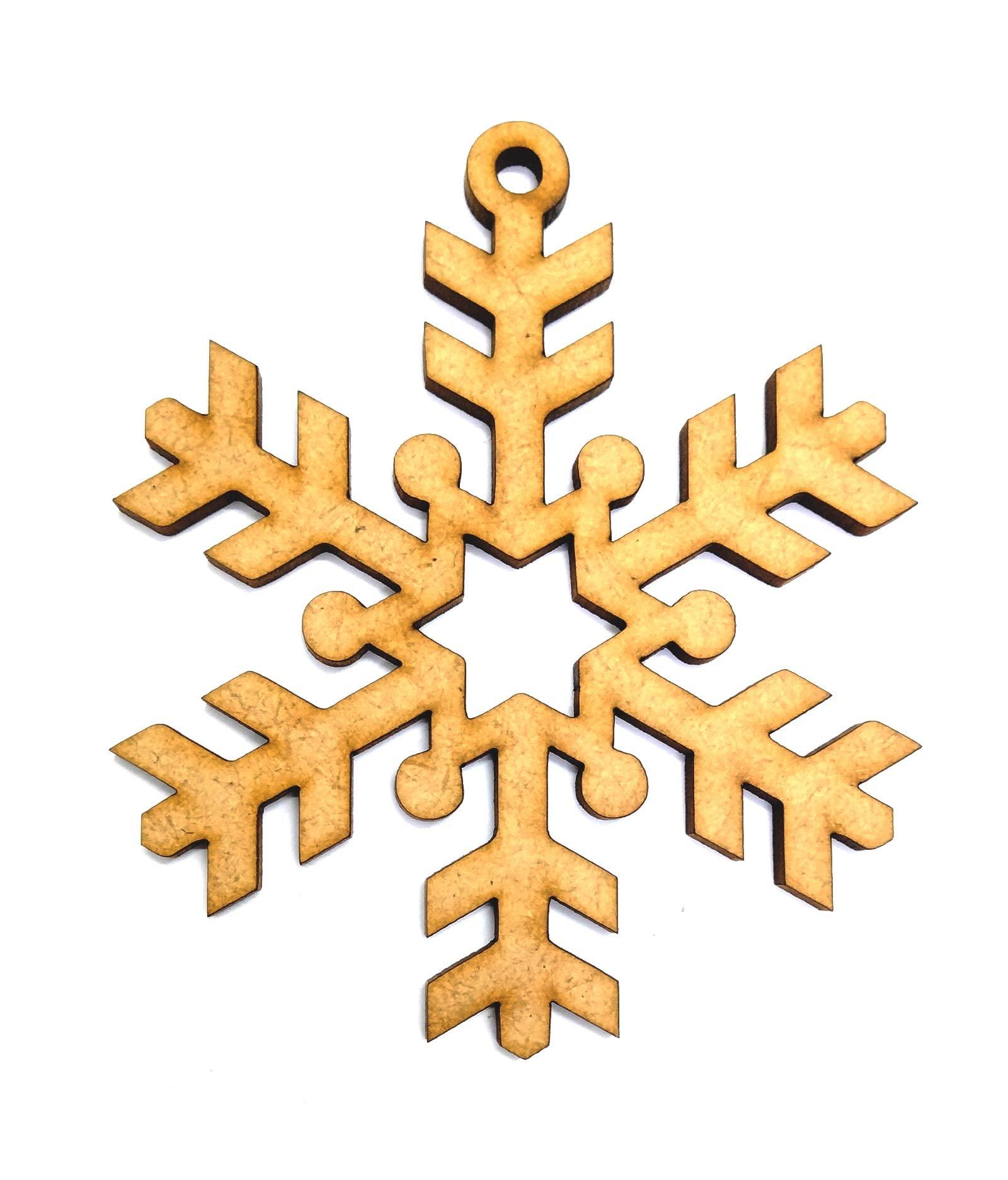 Haoser DIY Christmas Tree Ornaments for Decoration at Home | Christmas Décor | Snowflakes - Haoser