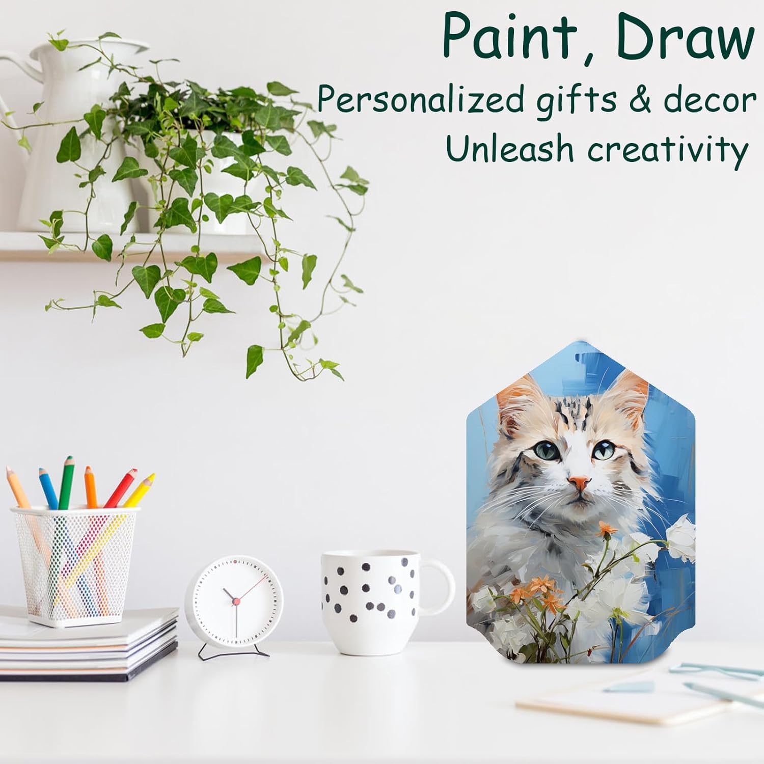 12 Pack Gothic Arch Wood Plaques – MDF Shield Plaques | Unfinished Wood Gothic Arch MDF Cutouts