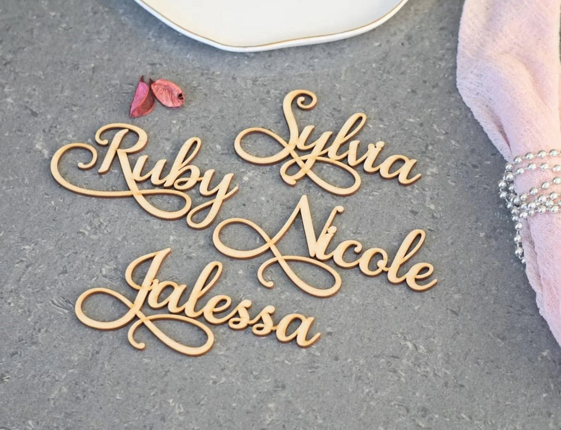 Custom Letter of 6 inch Width, Name, Fonts, Words Anything Needed - Haoser