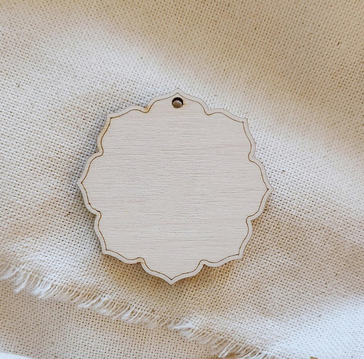 Curious Button Set of 6 pcs Wooden Gift tag 3 Style Arabic Theme Guest Place Mark. Ramadan Wall Decors Mubarak Ramadan Islamic Gift.