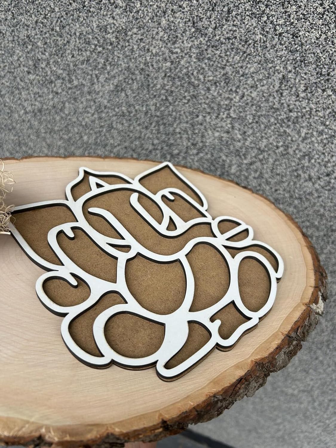 MDF Ganesh Rangoli Stencil for Diwali Decoration | Reusable Eco-Friendly Rangoli Template for Kids Arts & Crafts