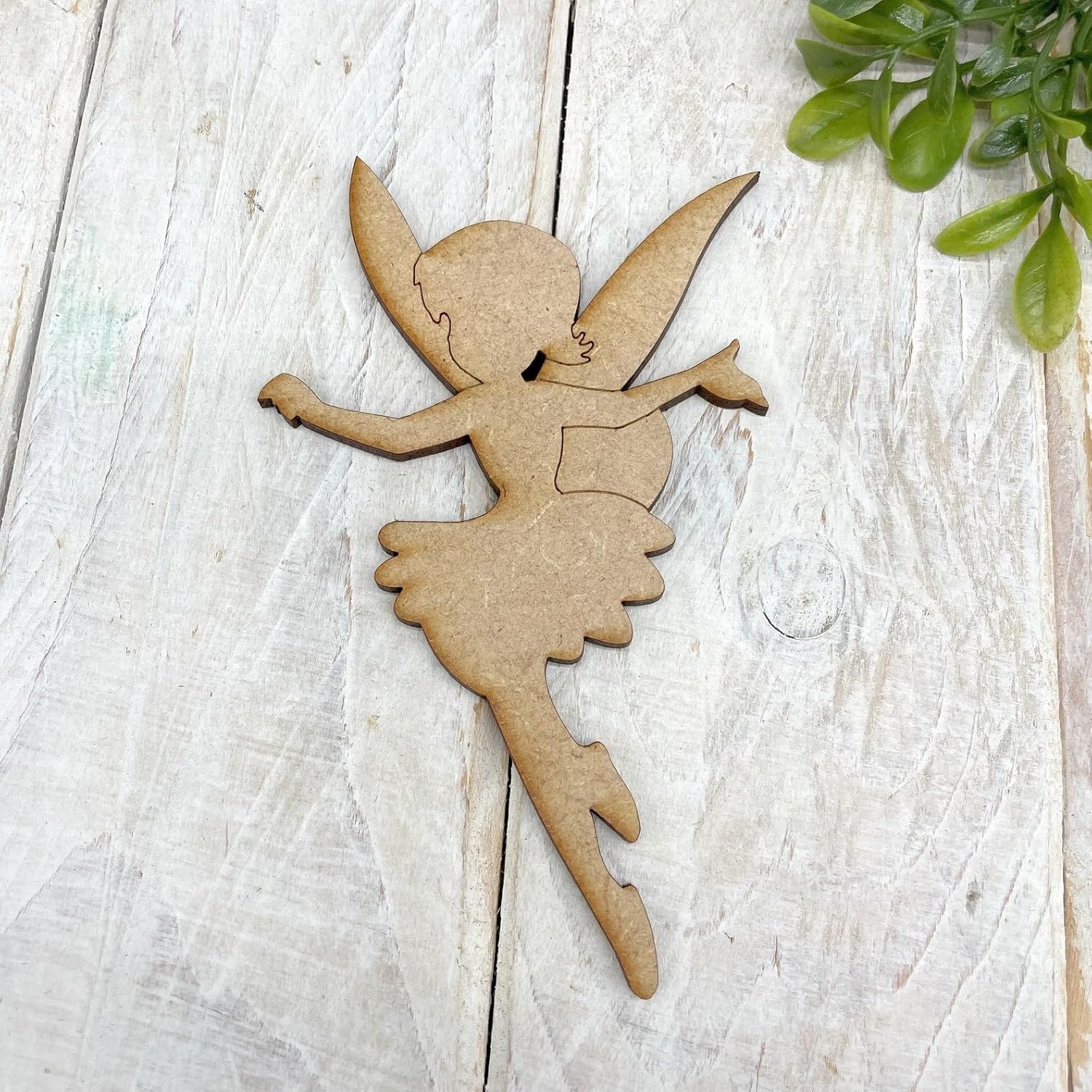 10 Pcs Fairytale MDF Embellishments Craft Shapes | Unfinished Wood Fantasy Fairy DIY Wood