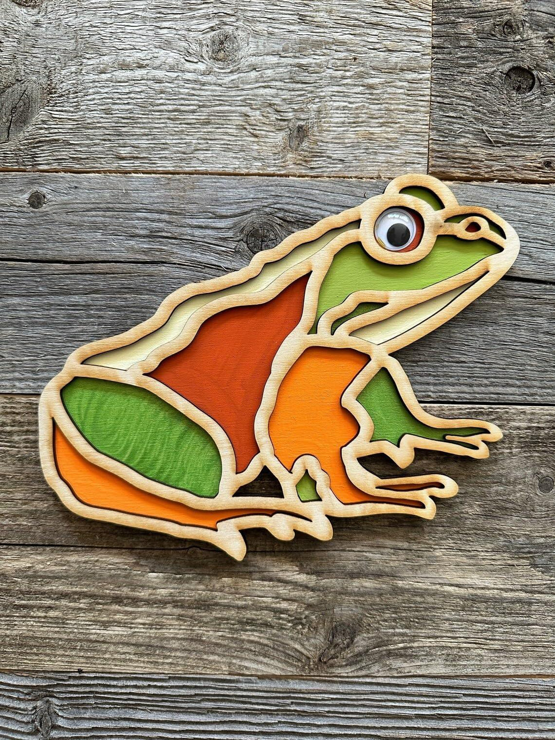 Haoser Kid's Stocking Stuffer Party Favor Frog Painting kit, Small Kids Painting Kit, Party Craft for Everyone, DIY for Kids and Teens,Return Gift Painting kit Set of 4 - Haoser