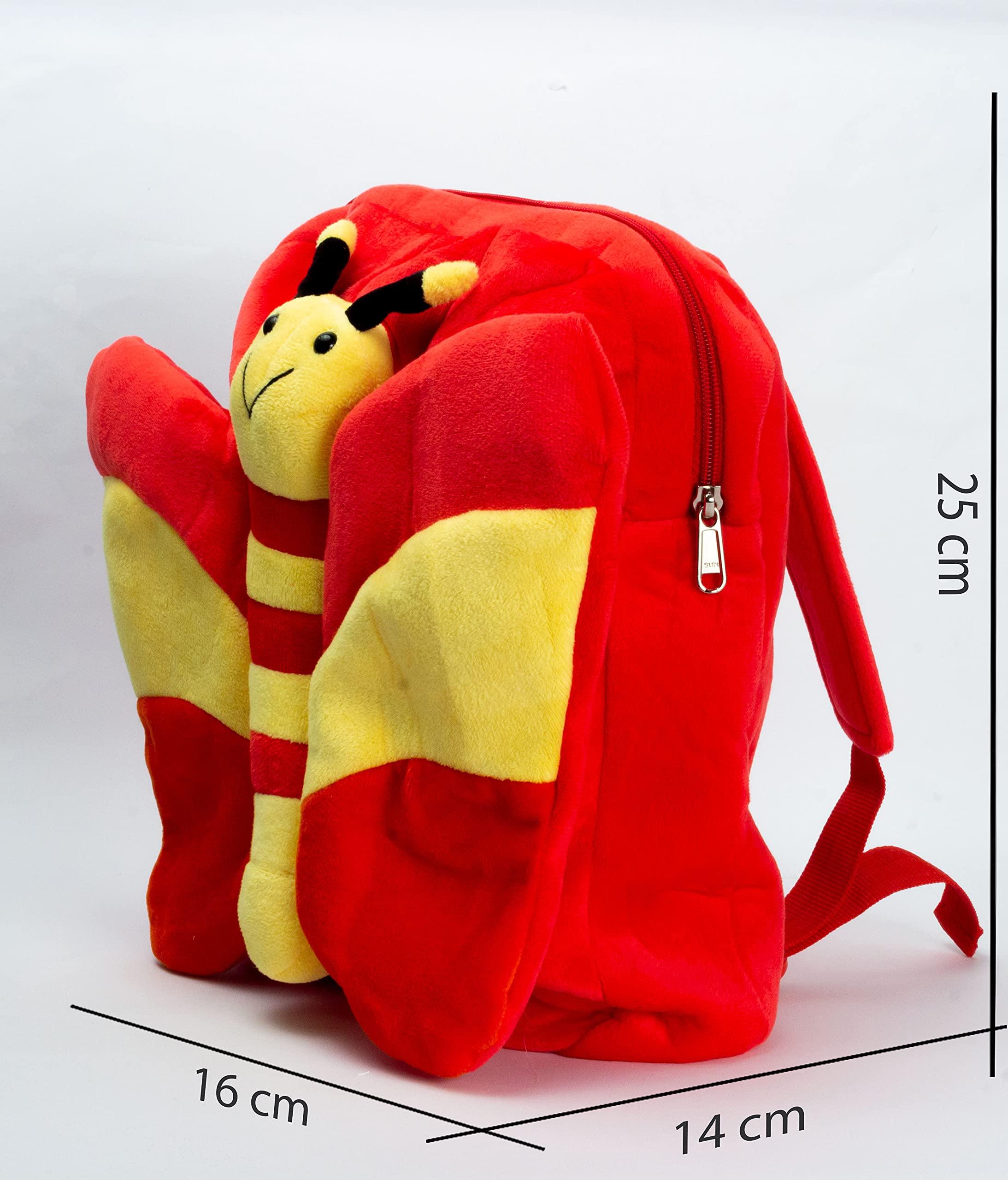 Haoser Soft Fabric Butterfly School Bag for Baby Boys and Girls - Haoser