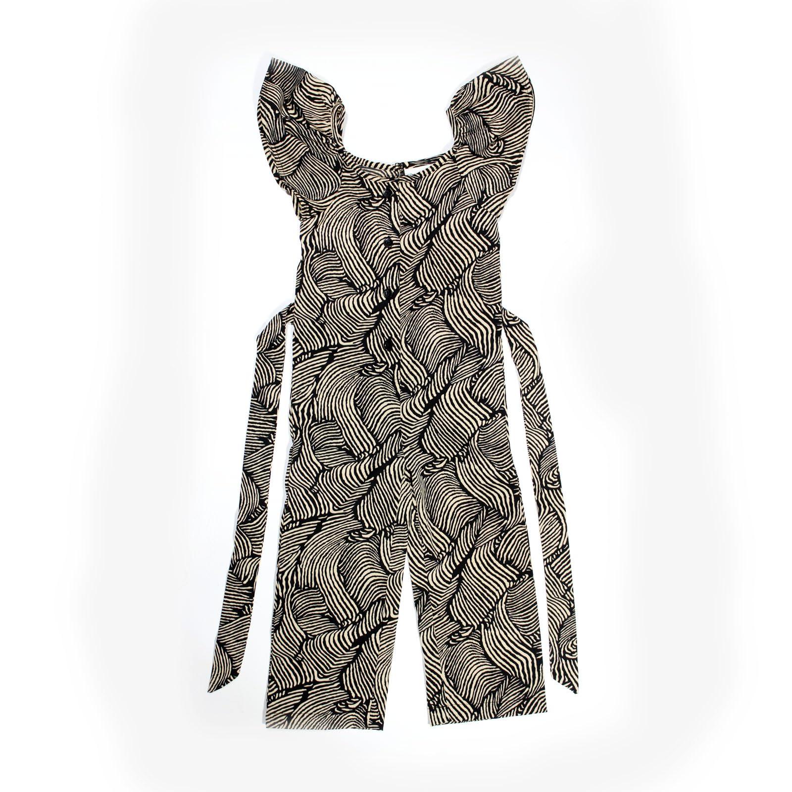 Haoser Girls Flared Sleeves Printed Jumpsuit|Girls' Jumpsuits & Rompers - Haoser