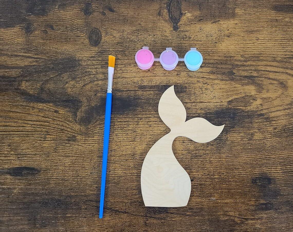 Haoser 10 PCS Unfinished Ice Cream Wood Cutouts 10 Styles Summer DIY Blank Unfinished Wooden Cutouts for Crafts Ice Cream Ornament for Kids Painting, DIY Crafts Home Decoration,Kids Art and Craft kit - Haoser