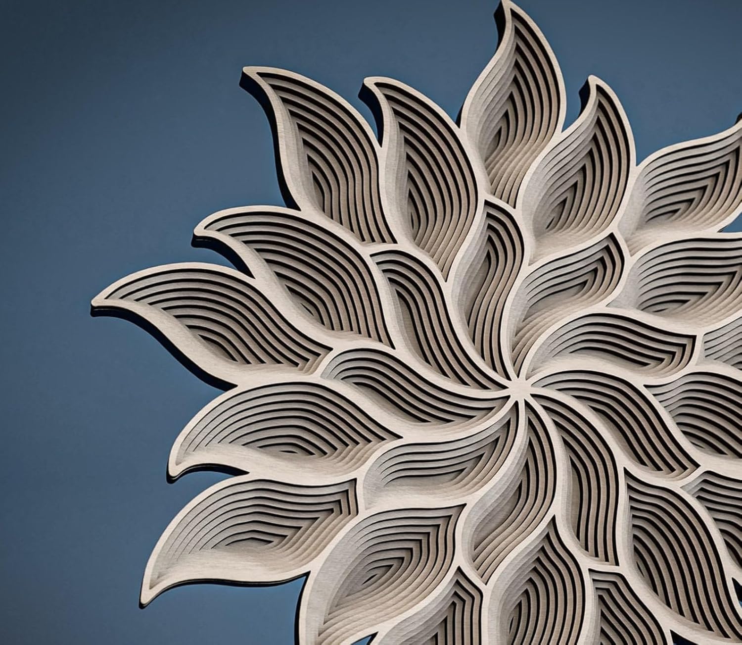 Multilayer Wooden Mandala Wall Decor | 10 Layer Mandala Art for Wall Decoration, Home Decor & DIY Craft