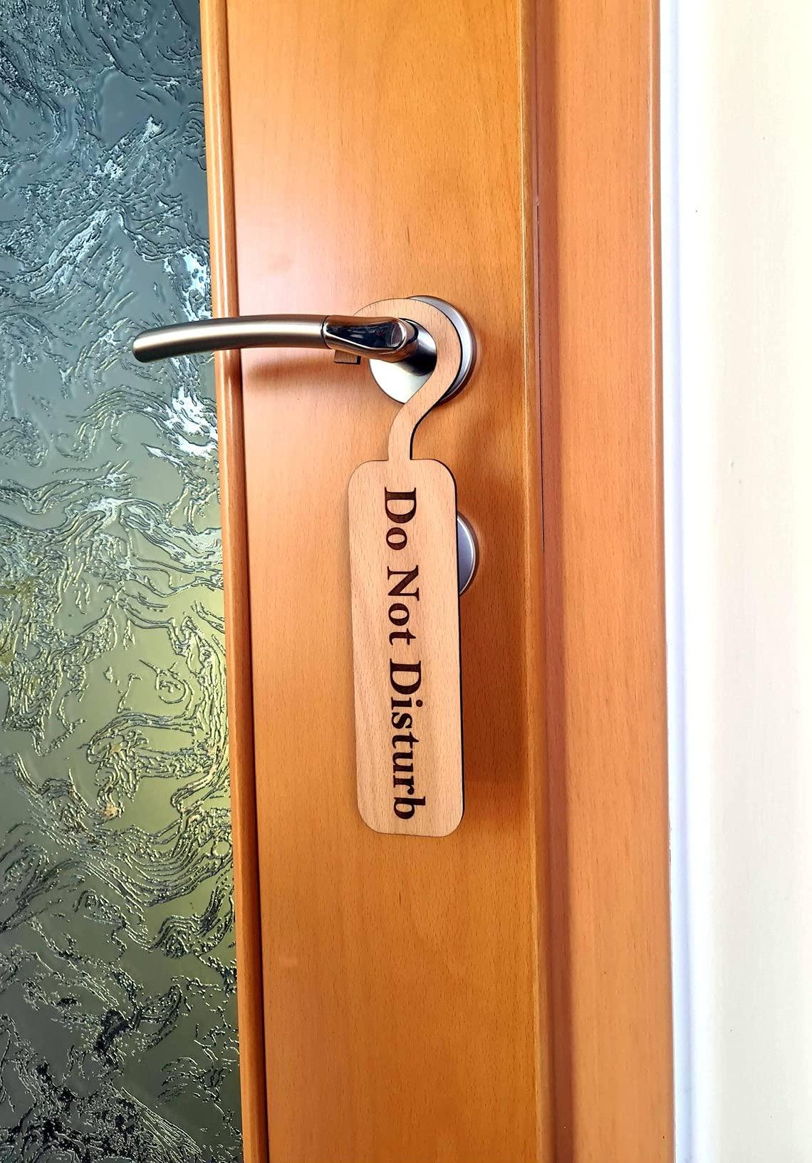 Haoser Do Not Disturb Hanger Sign Ideal for Office Home, Clinic, Class and Meeting Session - Haoser