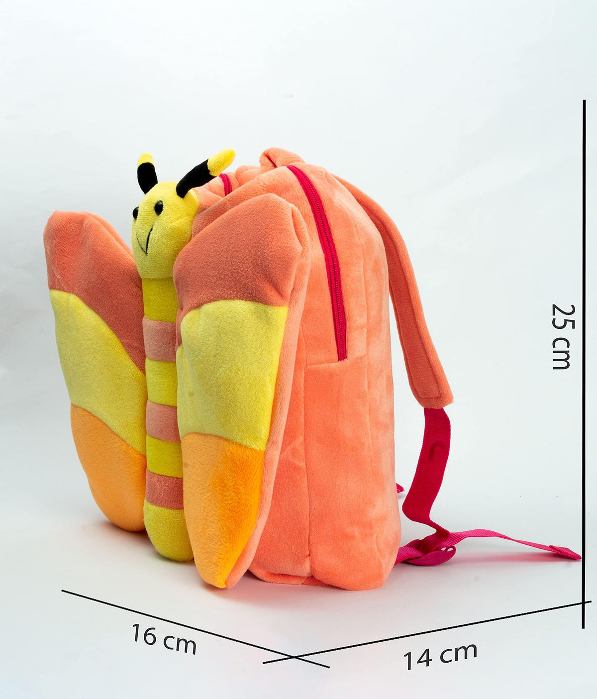 Haoser Soft Fabric Butterfly School Bag for Baby Boys and Girls - Haoser