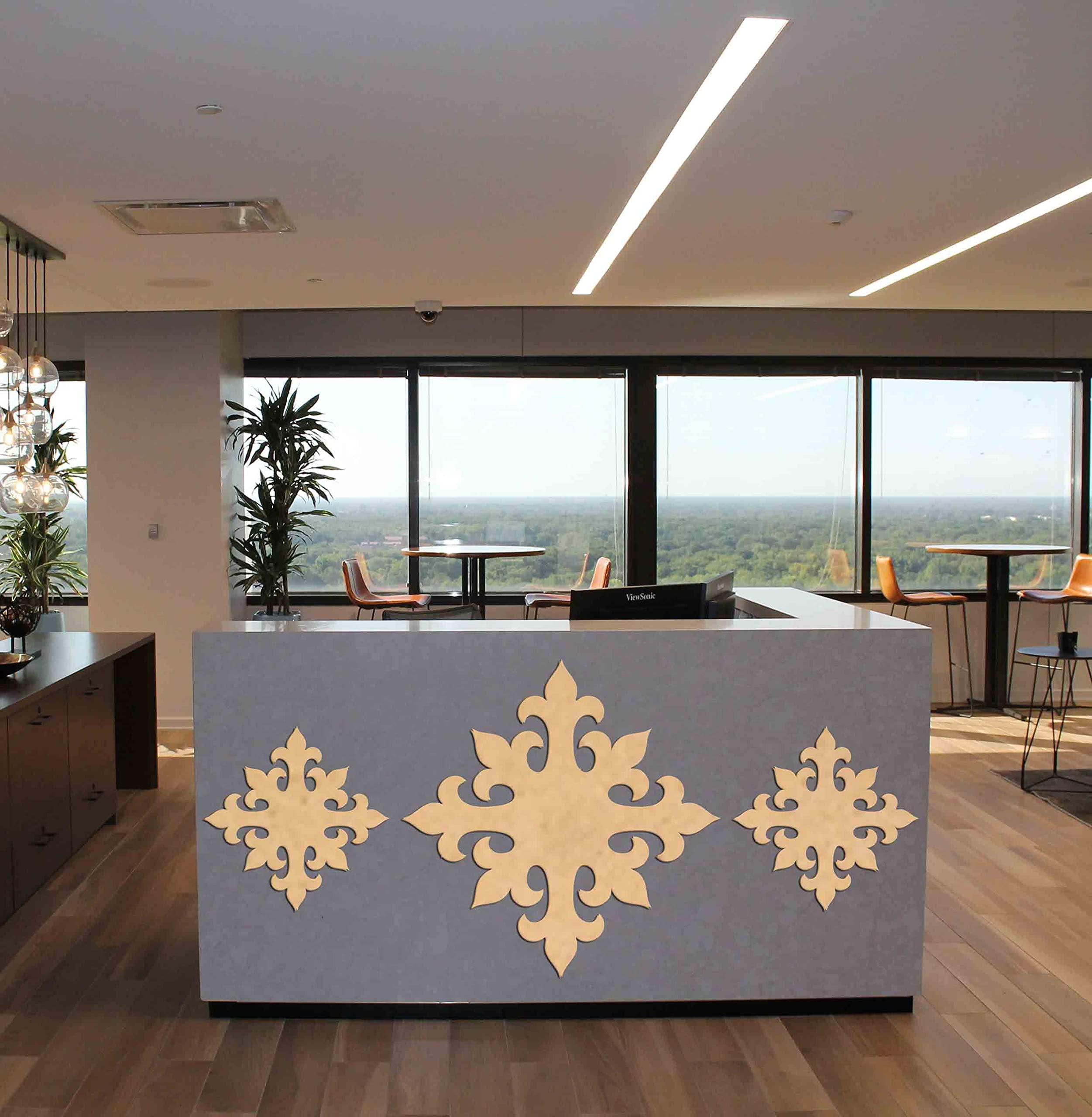 Haoser Birch Ply-3mm Wooden Panel for Room Divider/Partition, Wall Decor Pack of 1 Geometric Laser Cut Carved Panel  (Panle-16) - Haoser