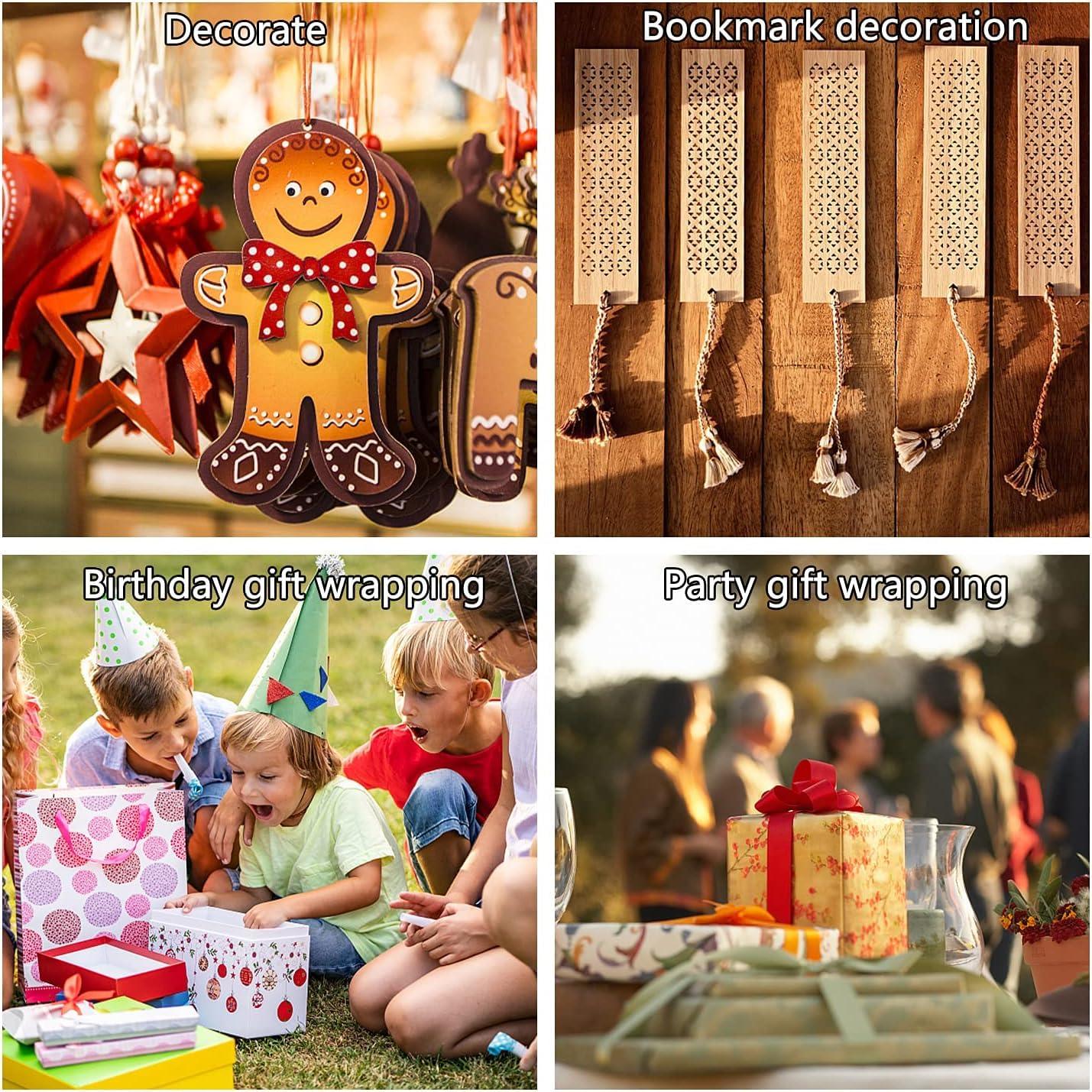 Haoser 20 Pcs Handmade Sewing Tassels Bookmark Tassels with Cord Loop, Tassels for Keychain Earring Jewelry Making, Graduation, Clothing Sewing Tassels, DIY Craft Projects?Navy Blue - Haoser