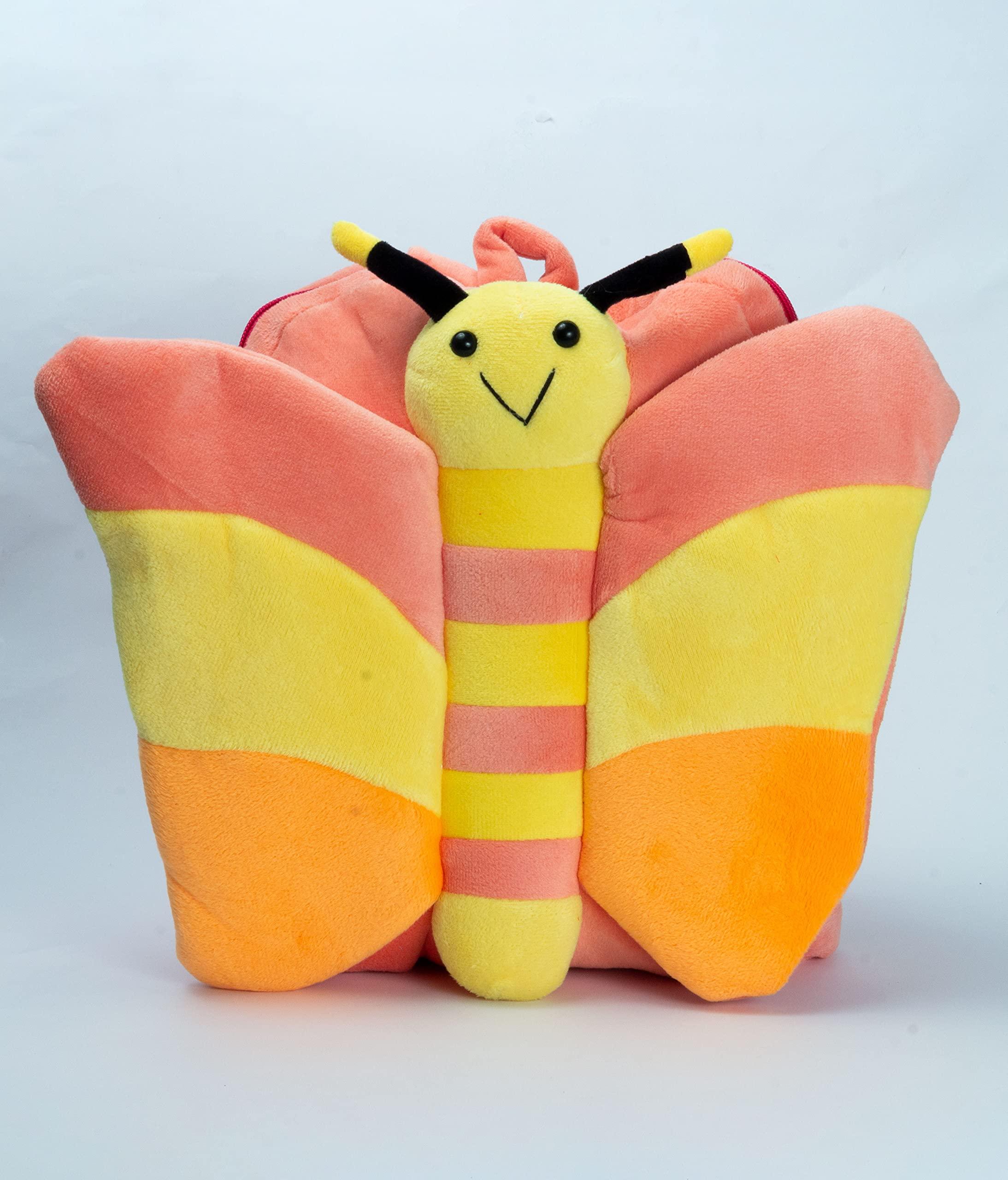 Haoser Soft Fabric Butterfly School Bag for Baby Boys and Girls - Haoser