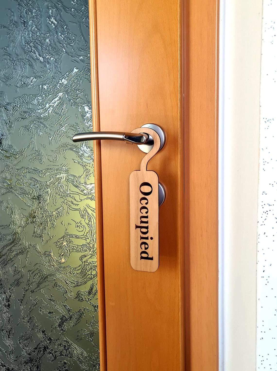 Haoser Do Not Disturb Hanger Sign Ideal for Office Home, Clinic, Class and Meeting Session - Haoser