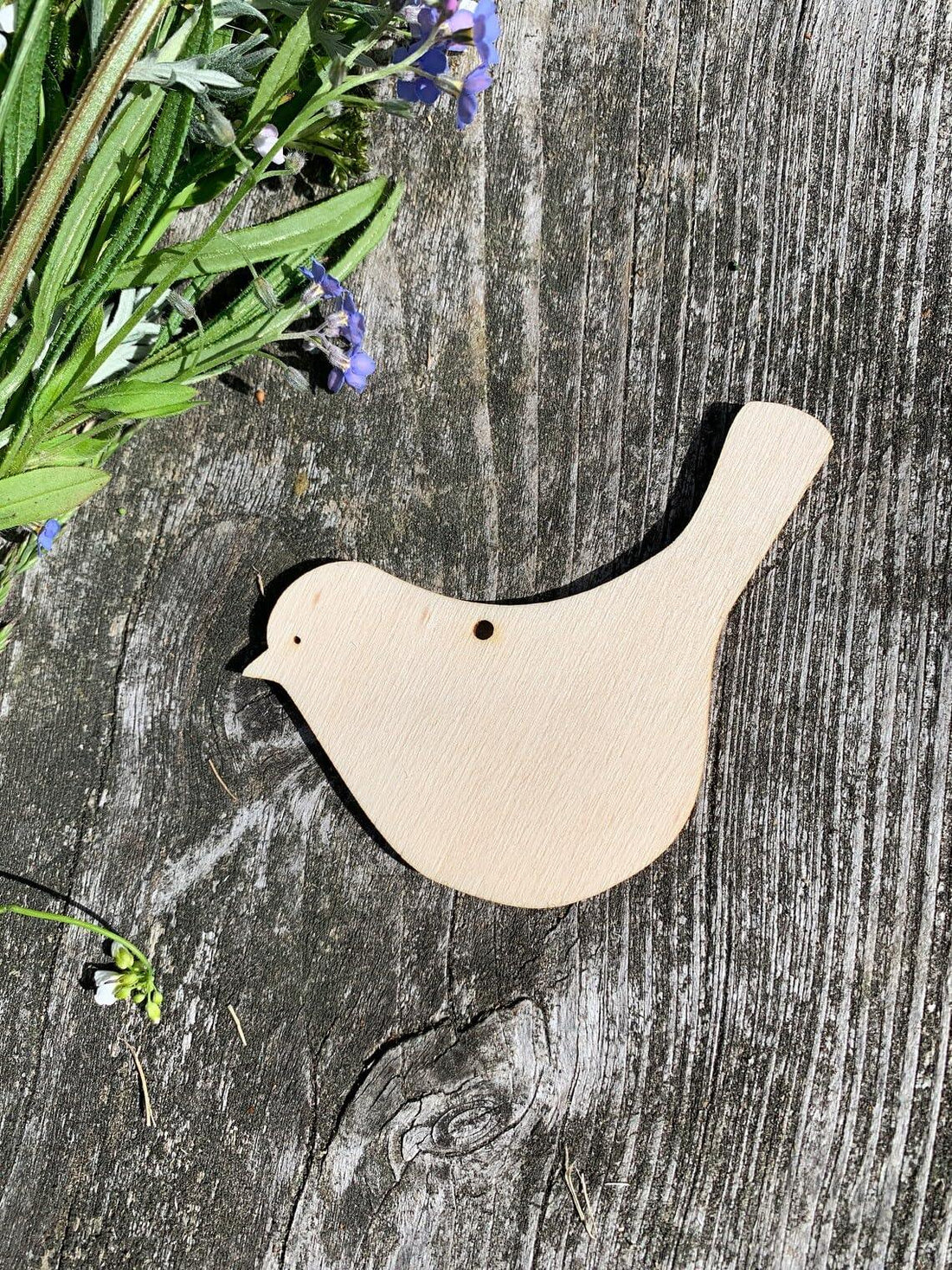 Haoser 12 Piececs Wooden Bird Cutouts, Dove Shapes Birds for Craft,Bird Wood DIY Crafts Cutouts,Unfinished Wood Birds, Bird Wood Shapes, Hanging Wooden Birds Ornaments,Wooden Cutouts Wood Bird - Haoser