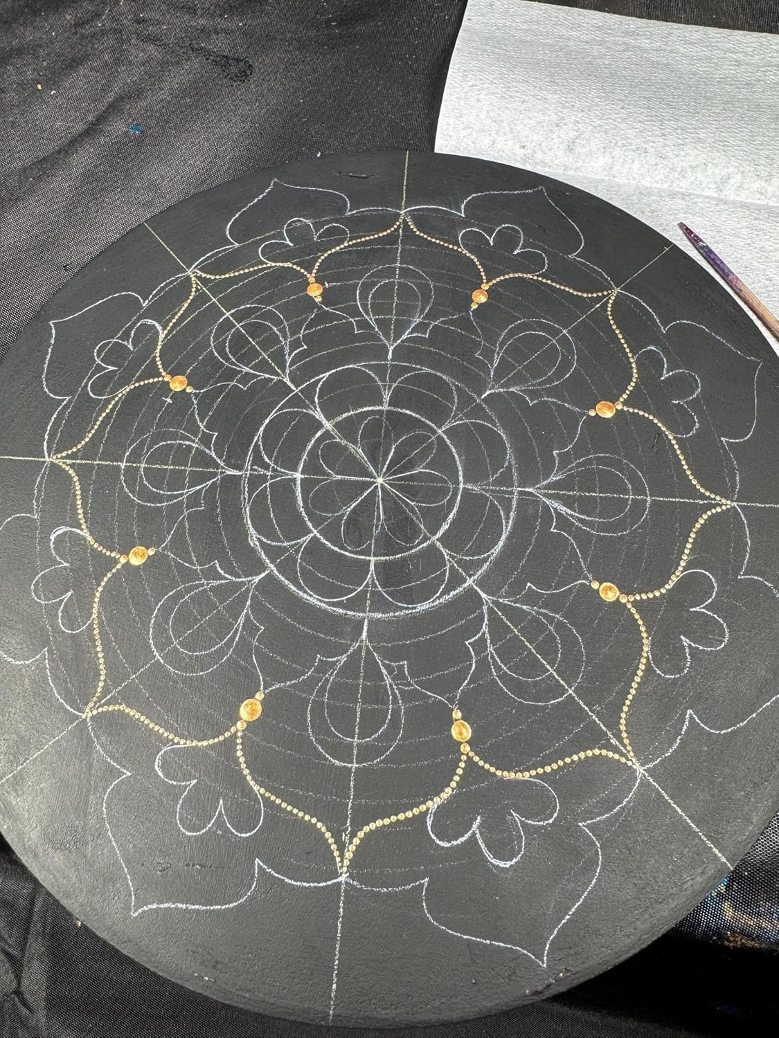 9 Pcs Mandala Stencil Design Tool | Reusable Mandala Painting Stencil for DIY Art Craft