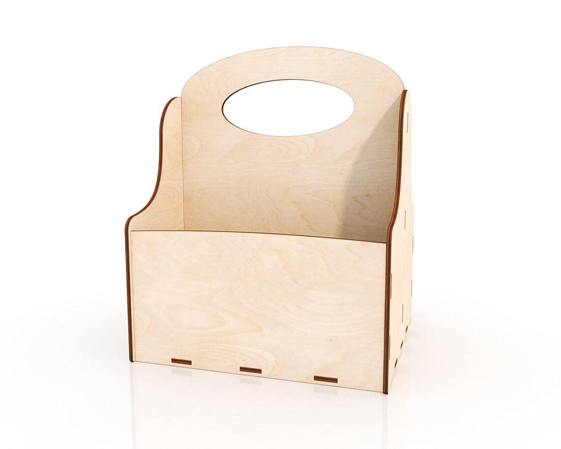 MDF Jewellery Box for Women Wooden Jewellery Organizer Hand Carved with Intricate Carvings Gift Items (BP3-BOX39_Beige_7X3.5X6 IN) - Haoser