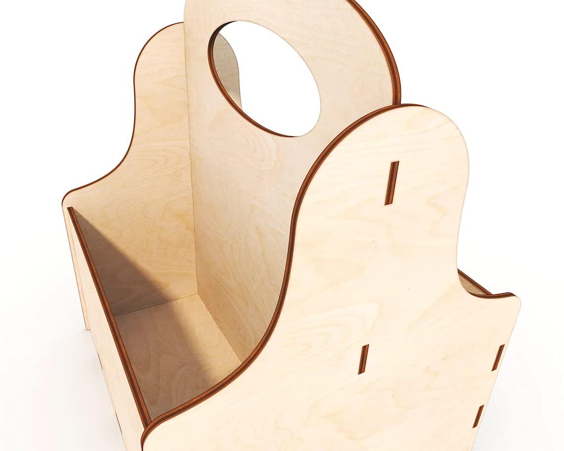 MDF Jewellery Box for Women Wooden Jewellery Organizer Hand Carved with Intricate Carvings Gift Items (BP3-BOX39_Beige_7X3.5X6 IN) - Haoser