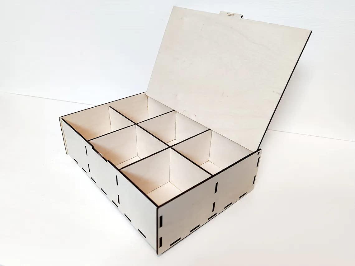 Wooden Box DIY Craft: Versatile Wooden Boxes for Art and Hobbies - Haoser