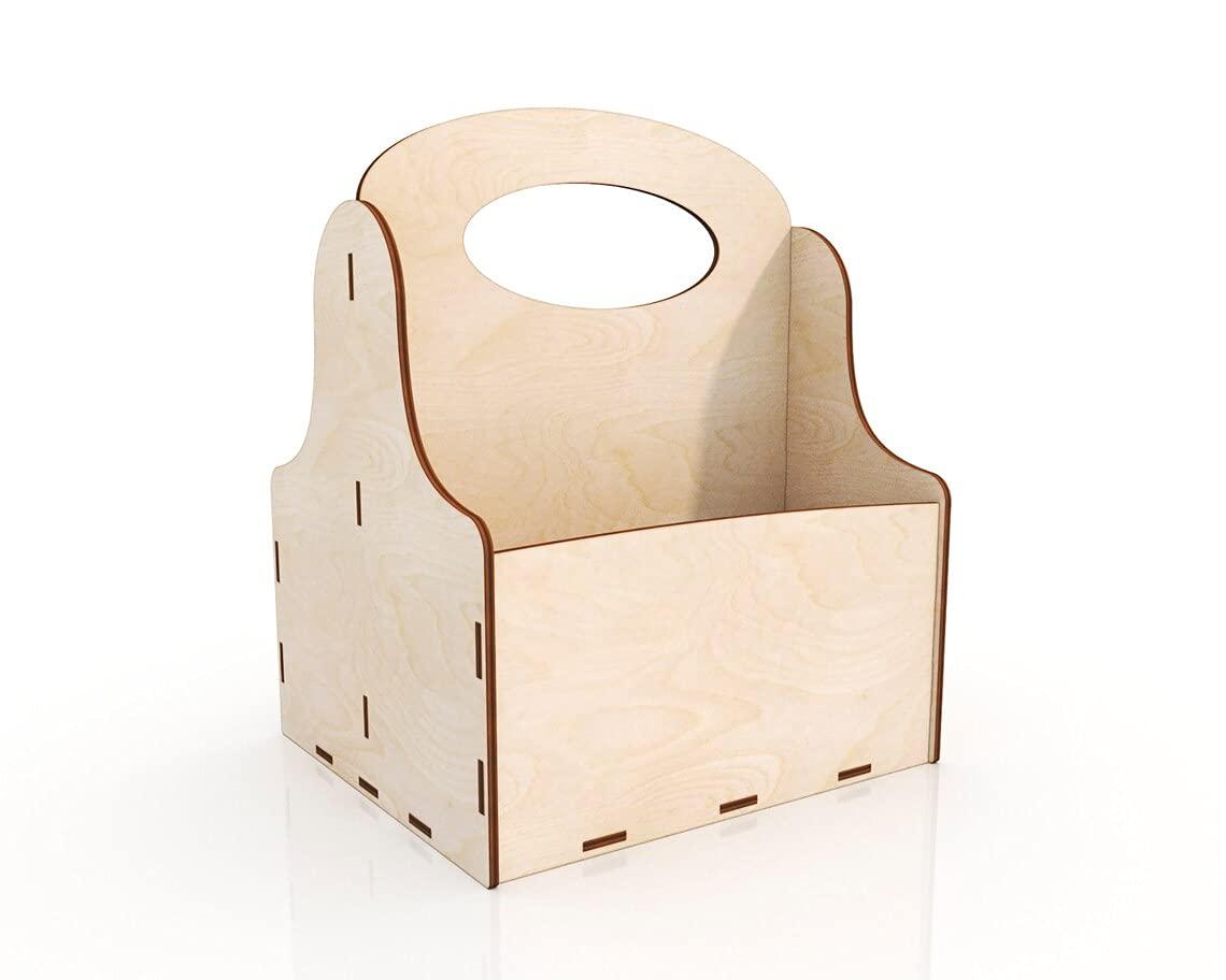 MDF Jewellery Box for Women Wooden Jewellery Organizer Hand Carved with Intricate Carvings Gift Items (BP3-BOX39_Beige_7X3.5X6 IN) - Haoser