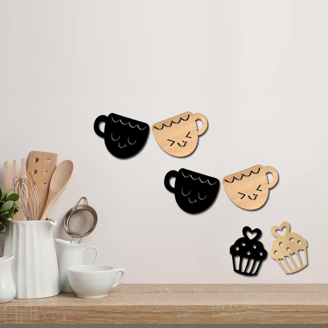 Haoser Artwork Farmhouse Smile Cup and Cups Kitchen Wall Decor - Haoser