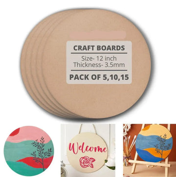 Circle Mdf Board