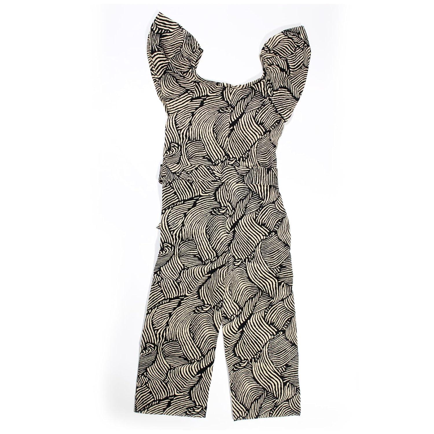 Haoser Girls Flared Sleeves Printed Jumpsuit|Girls' Jumpsuits & Rompers - Haoser
